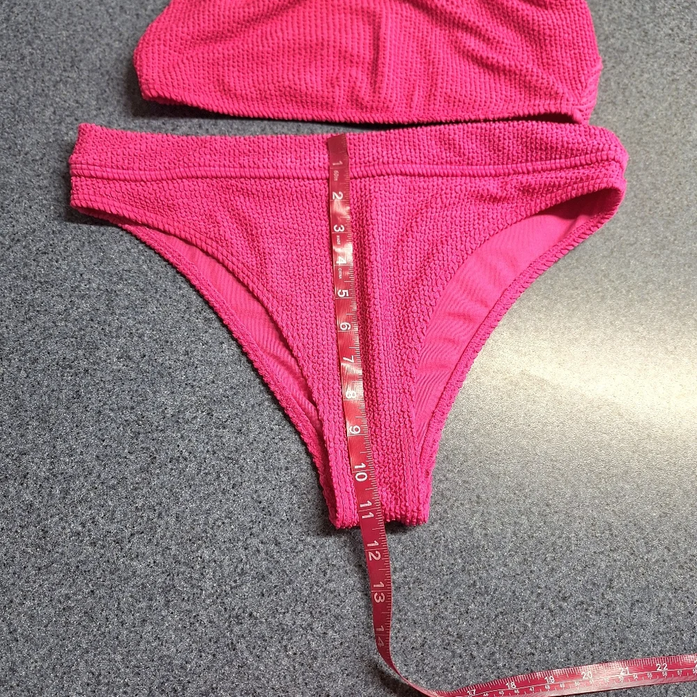 Billabong "Pink Punch" Summer High Waist Bikini, Size Medium, L59818 - Picture 7 of 11